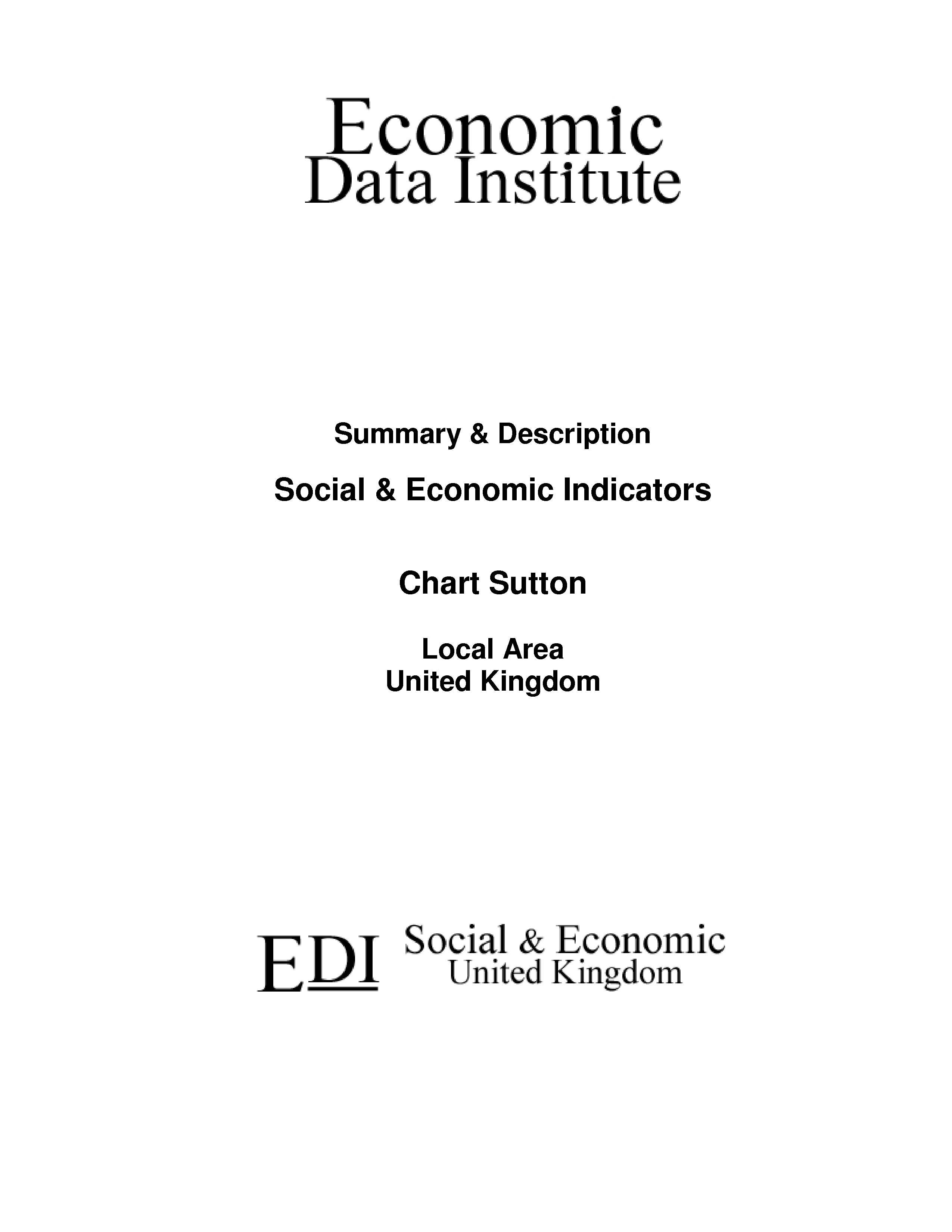 Chart Sutton Local Area